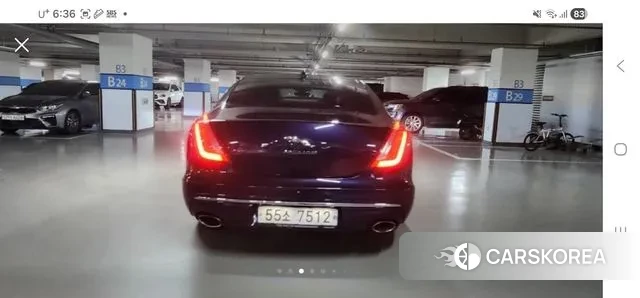 Jaguar All New XJ 2019 Синий из Кореи, фото 4