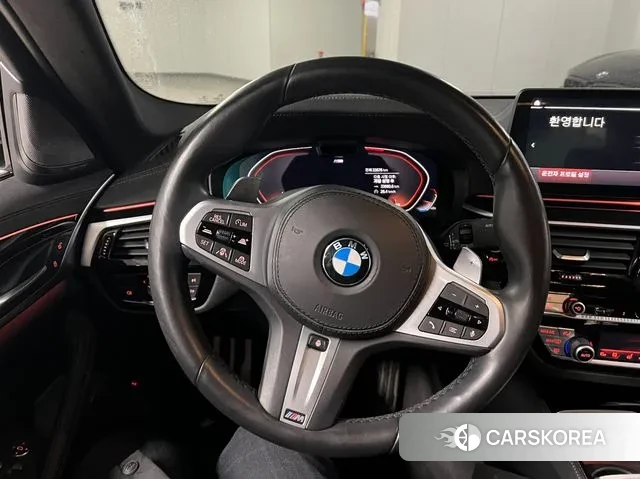 BMW 5 Series (G30) 2022 Черный из Кореи, фото 4