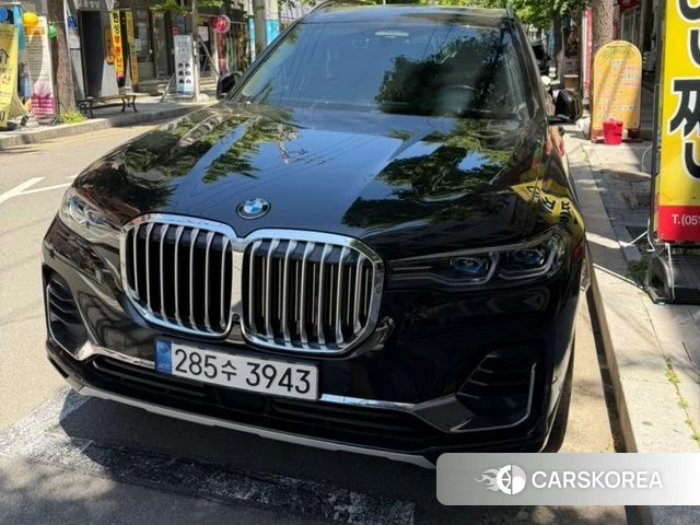 BMW X7 (G07) 2022 Черный из Кореи, фото 4