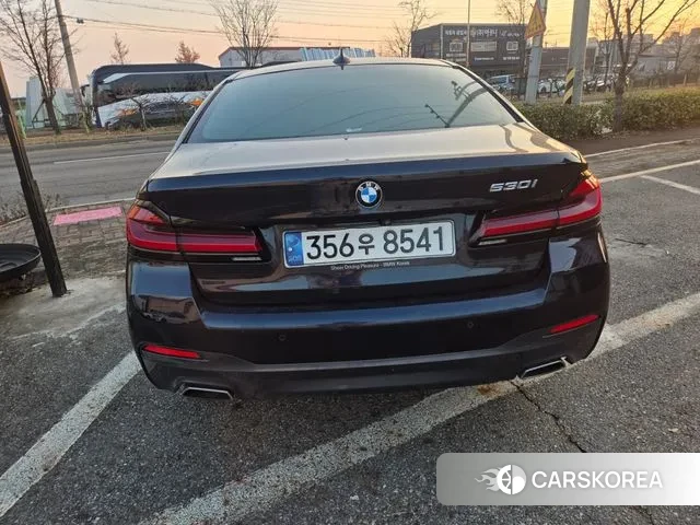 BMW 5 Series (G30) 2021 Черный из Кореи, фото 4