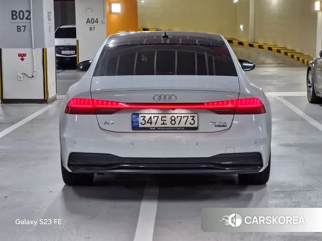 Audi A7 (4K) 2022 Белый из Кореи, фото 4