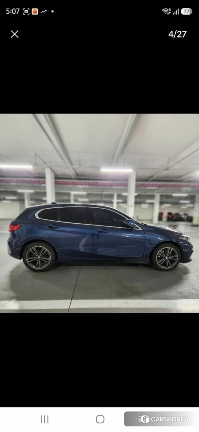 BMW 1 Series (F40) 2021 Синий из Кореи, фото 4