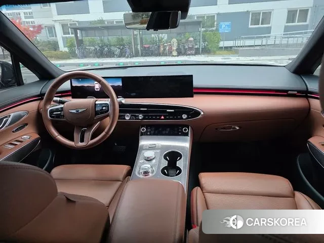 Genesis GV70 2024 Темно-зеленый из Кореи, фото 4