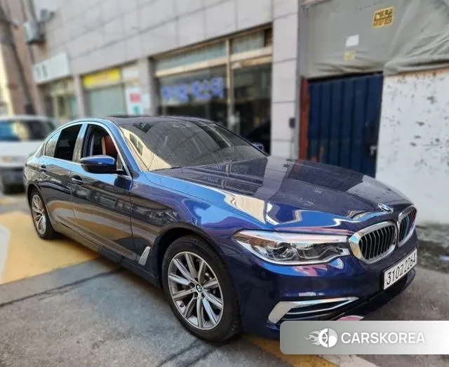 BMW 5 Series (G30) 2020 Синий из Кореи, фото 4