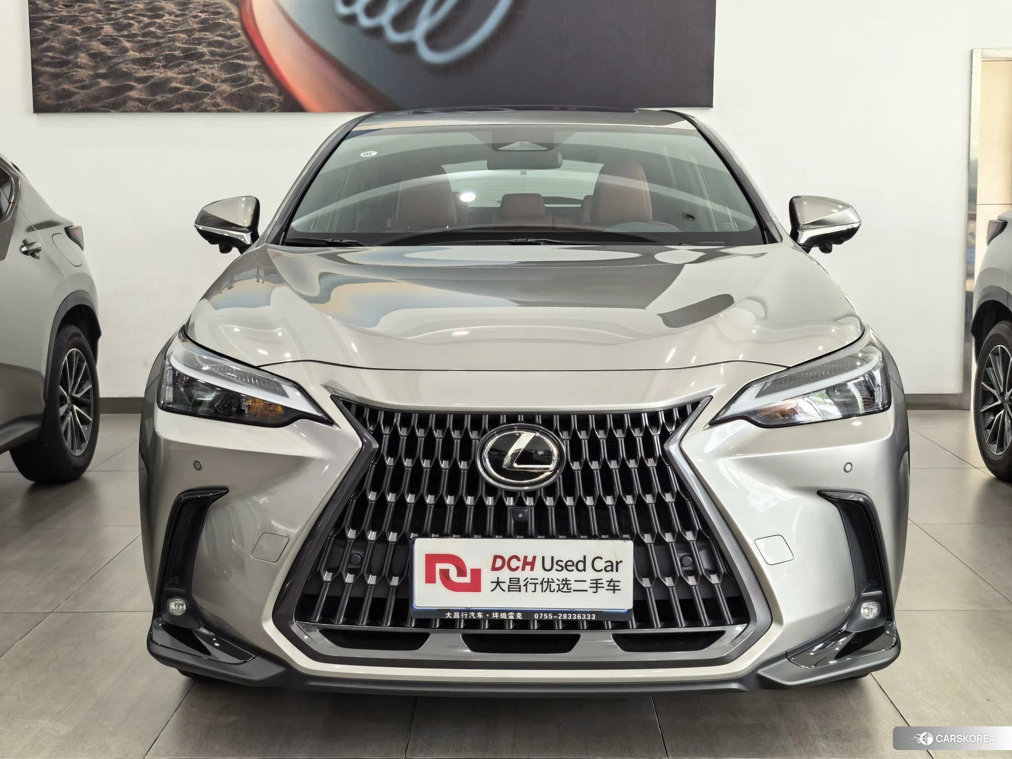 Lexus NX 2024 Серебристо-серый из Китая, фото 4