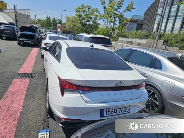 Hyundai Avante (CN7) 2021 Белый из Кореи, фото 5