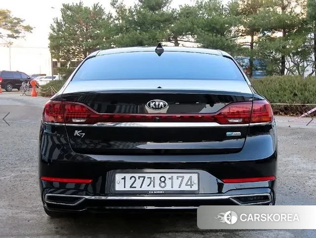 Kia K7 Premier Hybrid 2020 Черный из Кореи, фото 4