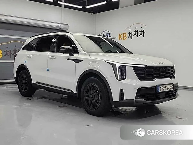 Kia The New Sorento 4th Generation 2024 Белый из Кореи, фото 4