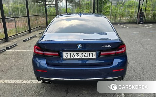 BMW 5 Series (G30) 2020 Синий из Кореи, фото 4