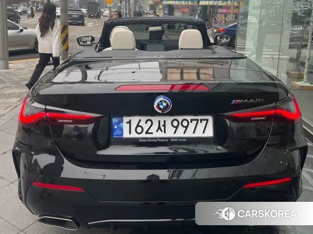 BMW 4 Series (G22) 2023 Черный из Кореи, фото 4