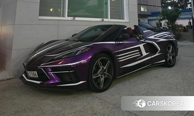 Chevrolet Corvette 2023 Черный из Кореи, фото 4
