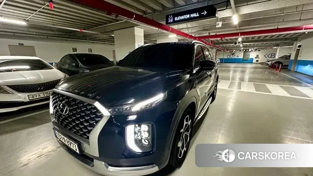 Hyundai Palisade 2021 Черный из Кореи, фото 5