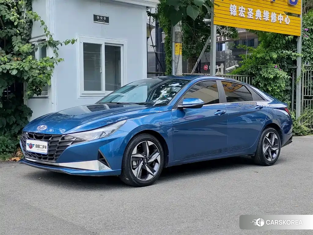 Hyundai Elantra 2022 Синий из Китая, фото 5
