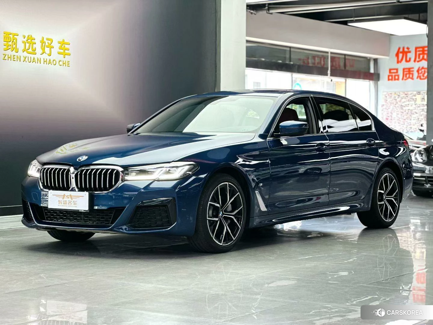BMW 5 series 2020 Синий из Китая, фото 4