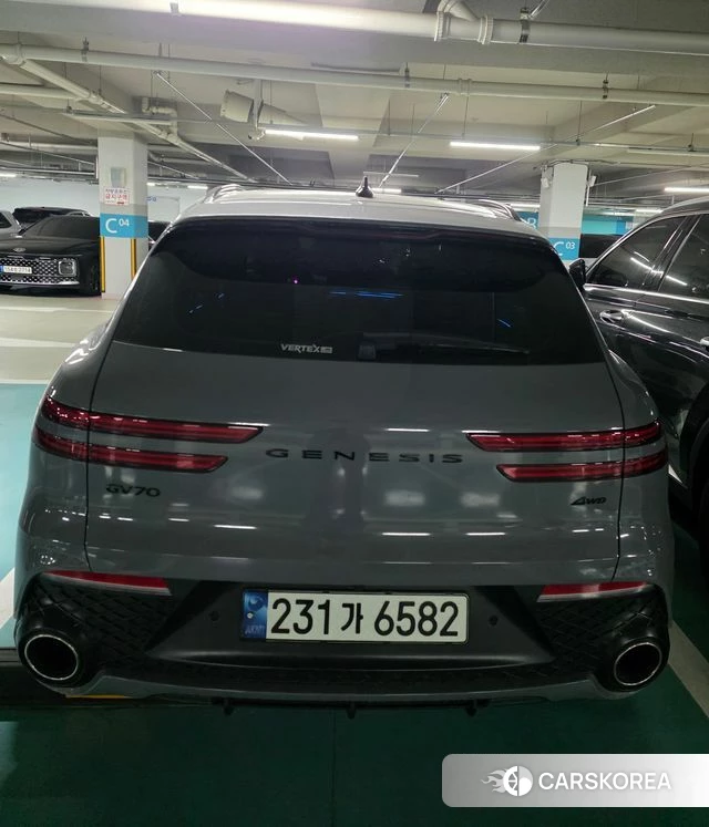 Genesis GV70 2021 Белый из Кореи, фото 4