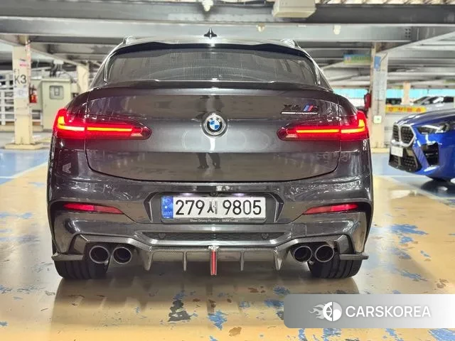 BMW X4M (G02) 2021 Серый из Кореи, фото 4