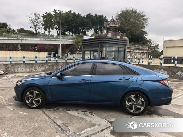 Hyundai Elantra 2021 Синий из Китая, фото 4
