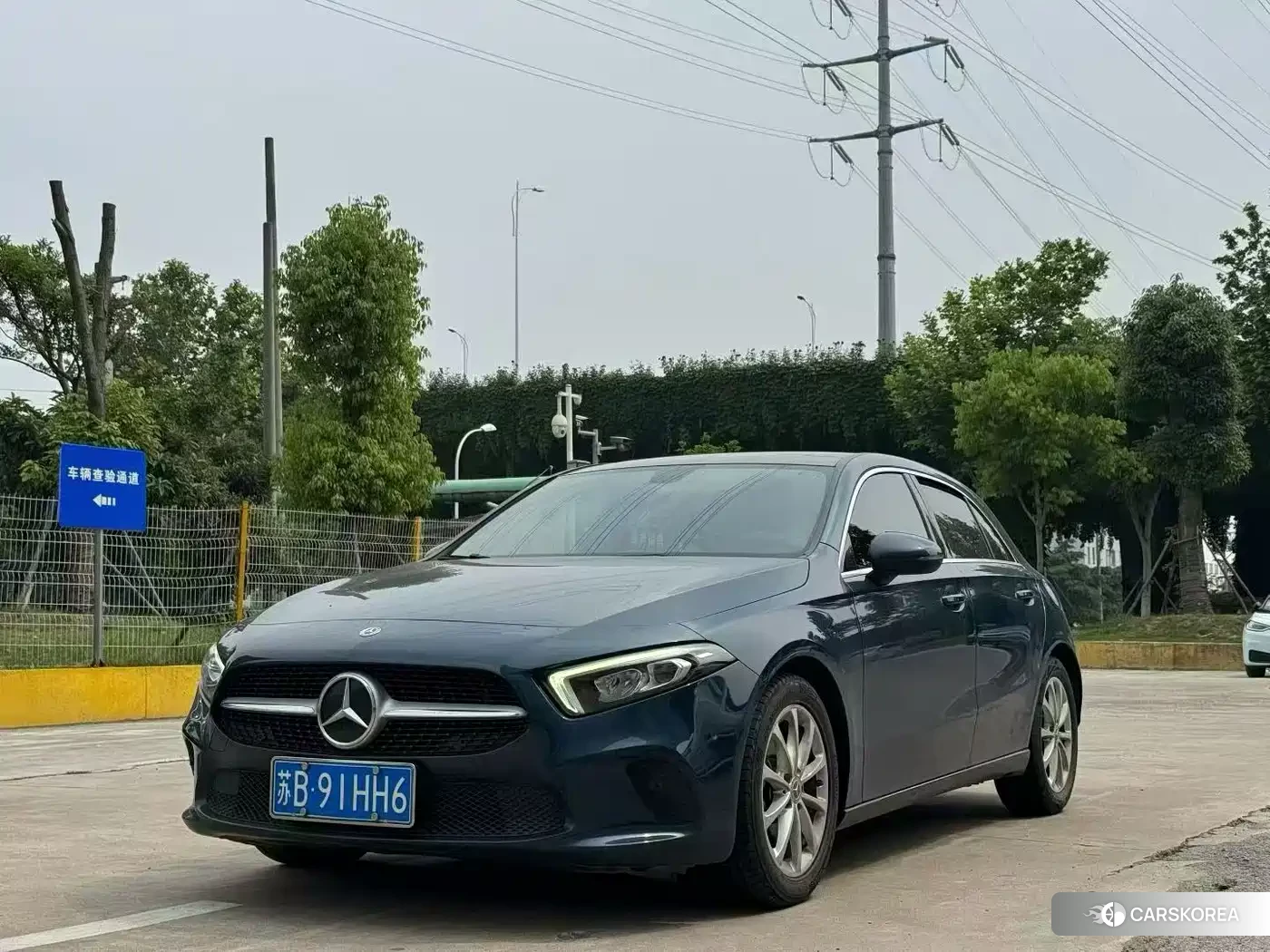 Mercedes-Benz A-class (imported) 2023 Синий из Китая, фото 4