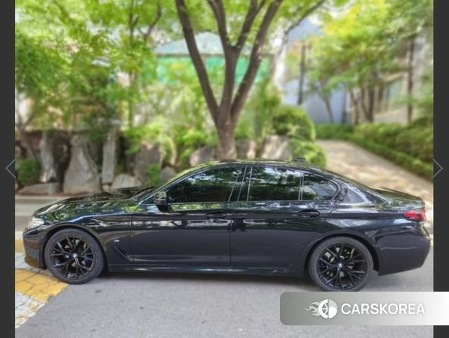 BMW 5 Series (G30) 2021 Черный из Кореи, фото 4