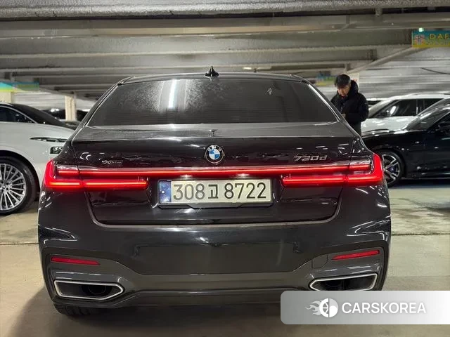 BMW 7 Series (G11) 2021 Черный из Кореи, фото 5