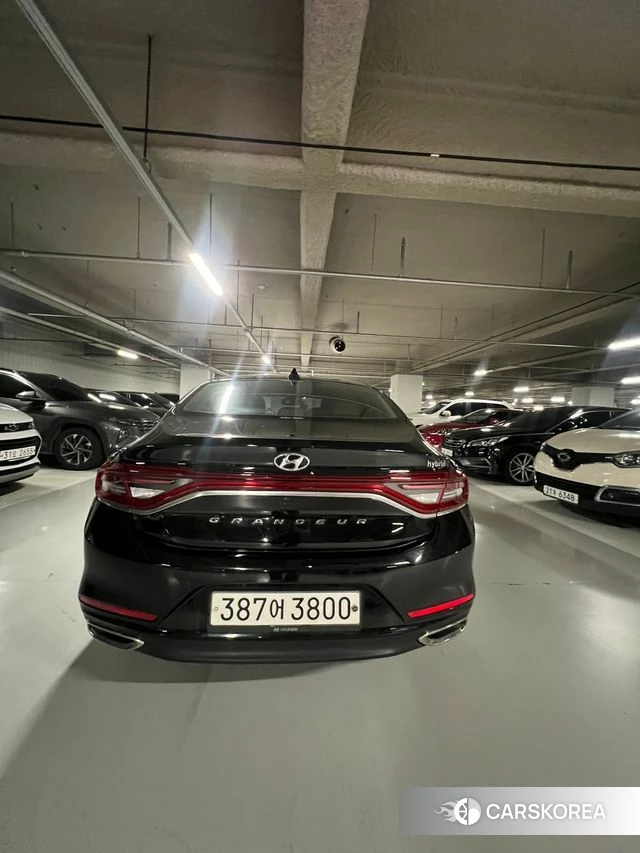 Hyundai Grandeur IG Hybrid 2019 Черный из Кореи, фото 4