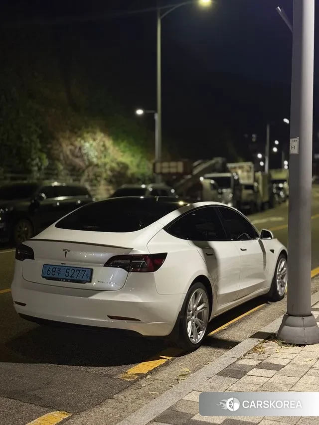 Tesla Model 3 2020 Белый из Кореи, фото 4