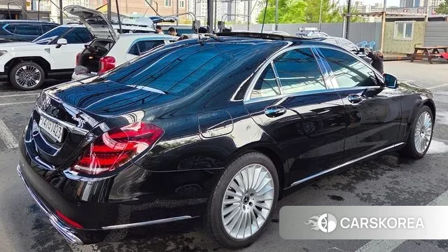 Mercedes-Benz S-Class W222 2019 Черный двухцветный из Кореи, фото 4