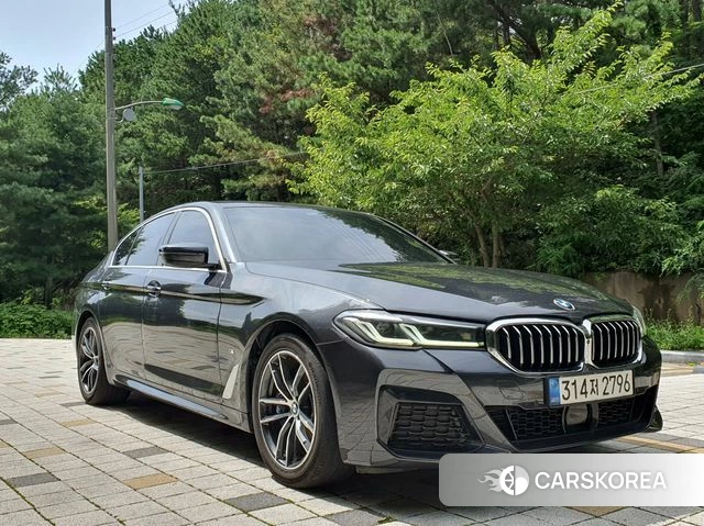 BMW 5 Series (G30) 2021 Серый из Кореи, фото 6