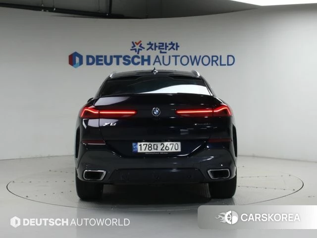 BMW X6 (G06) 2021 Черный из Кореи, фото 4