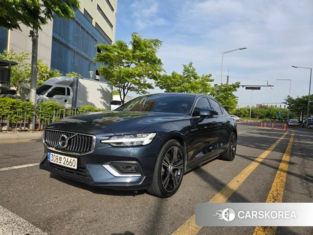 Volvo S60 3rd generation 2021 Синий из Кореи, фото 4