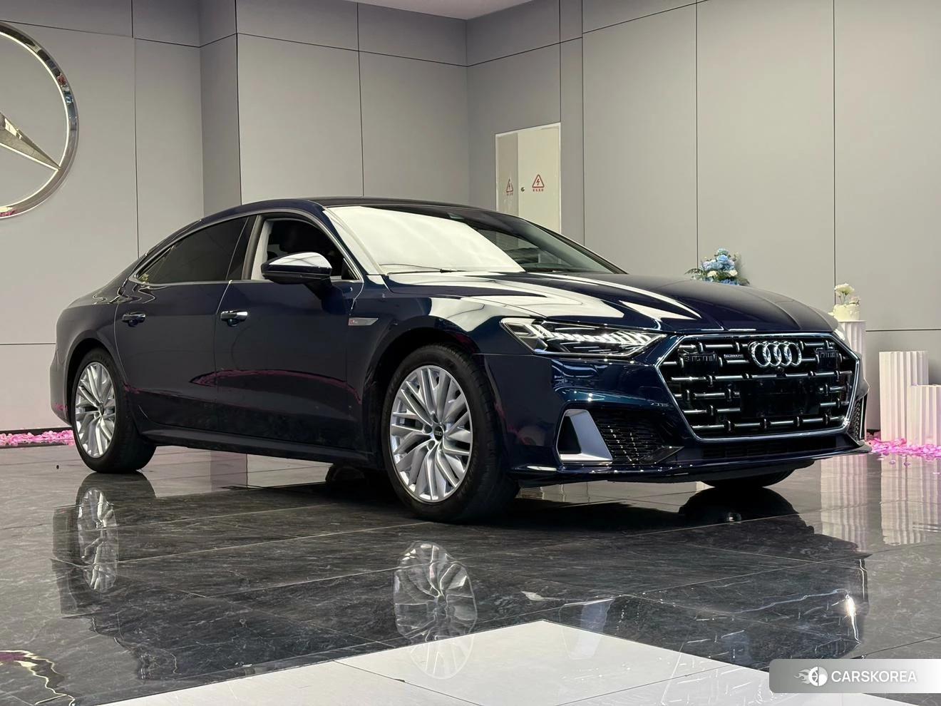 Audi A7L 2023 Синий из Китая, фото 4