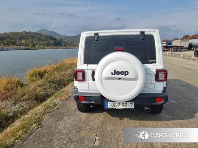 Jeep Wrangler (JL) 2021 Белый из Кореи, фото 4
