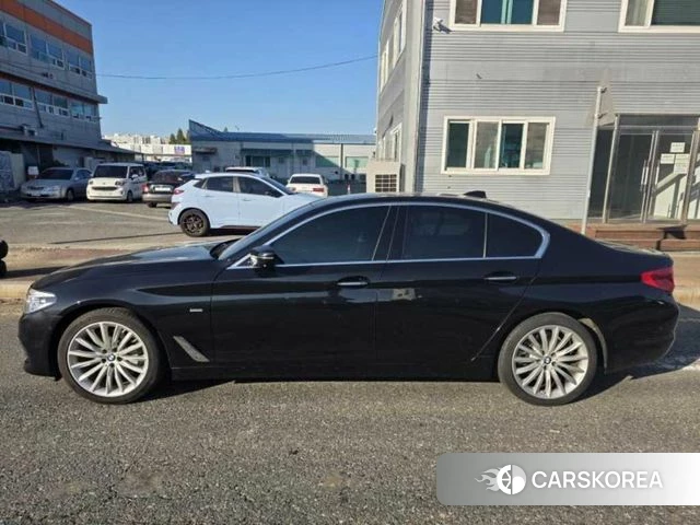 BMW 5 Series (G30) 2018 Черный из Кореи, фото 4