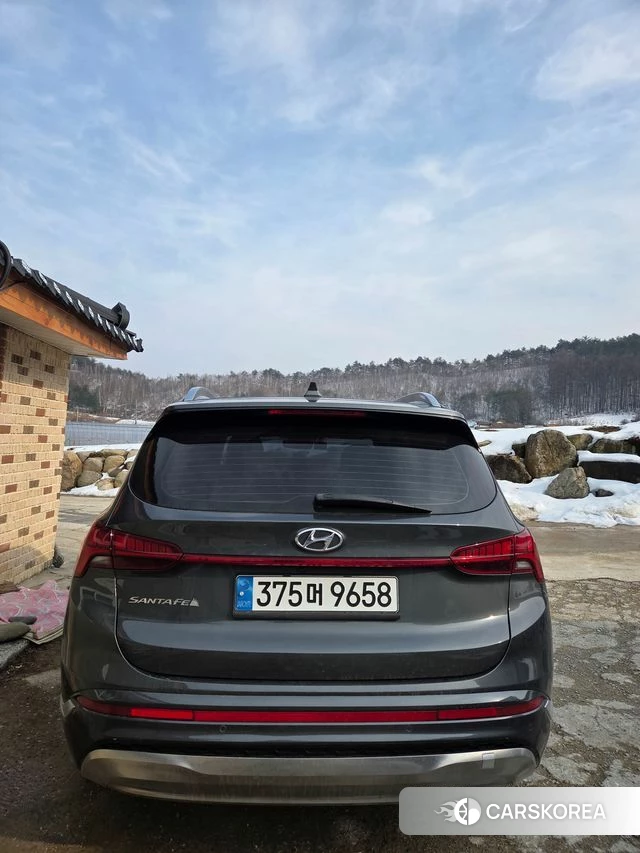 Hyundai The New Santa Fe 2020 Серый из Кореи, фото 4