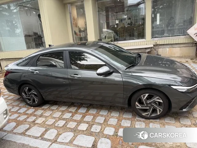 Hyundai The New Avante (CN7) 2023 Серый из Кореи, фото 5