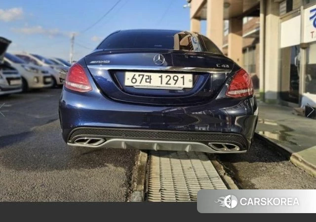 Mercedes-Benz C-Class W205 2018 Синий из Кореи, фото 4