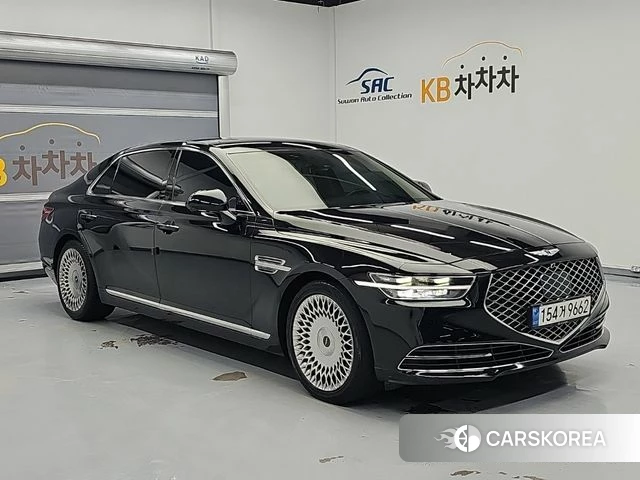 Genesis G90 2021 Черный из Кореи, фото 4