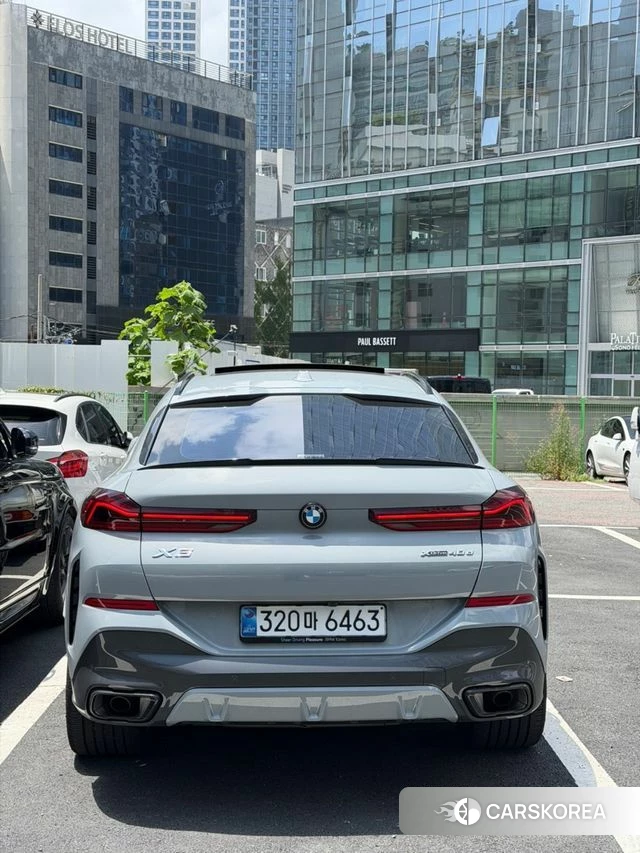 BMW X6 (G06) 2026 Серебристо-серый из Кореи, фото 6