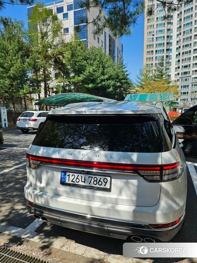 Lincoln Aviator 2nd generation 2021 Белый из Кореи, фото 5