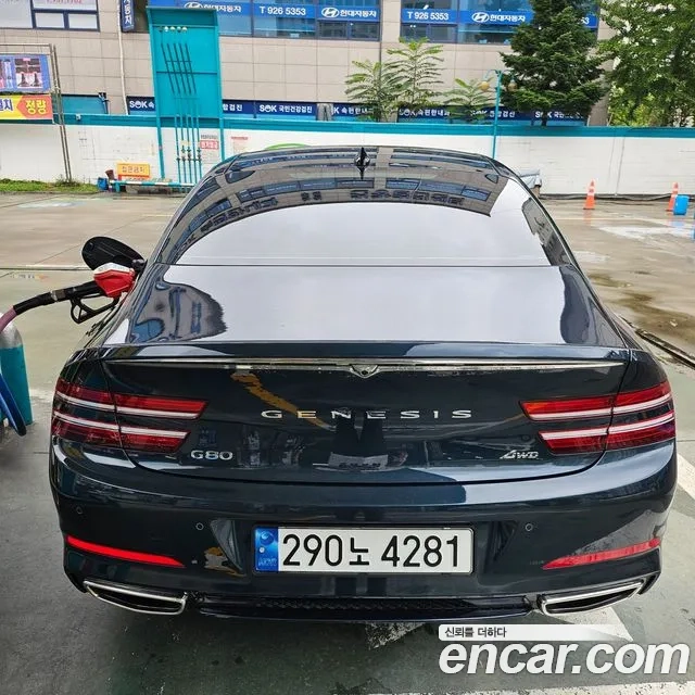 Genesis G80 (RG3) 2022 Синий из Кореи, фото 4