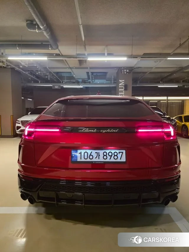 Lamborghini Urus 2022 Красный из Кореи, фото 4