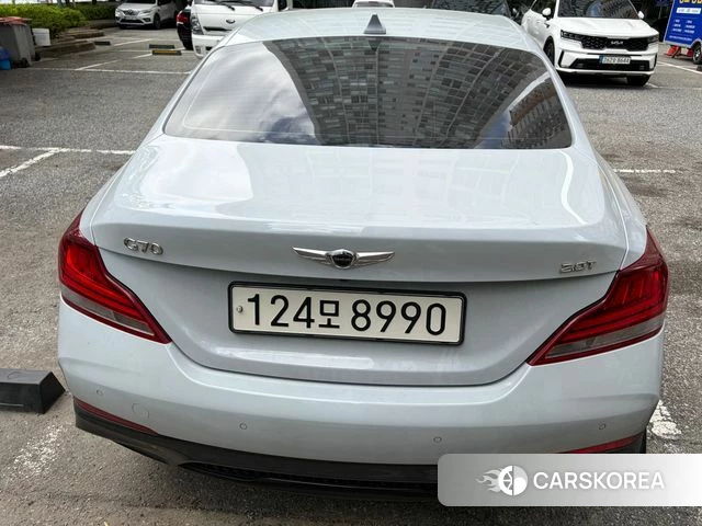 Genesis G70 2020 Светло-серебряный цвет из Кореи, фото 4