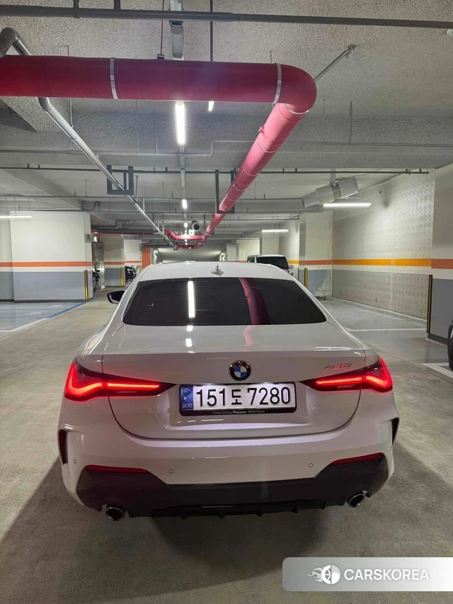 BMW 4 Series (G22) 2021 Белый из Кореи, фото 4