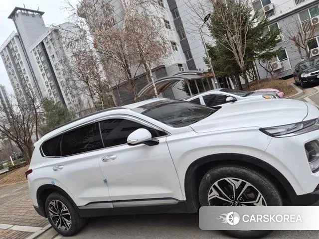 Hyundai Santa Fe TM 2018 Белый из Кореи, фото 4