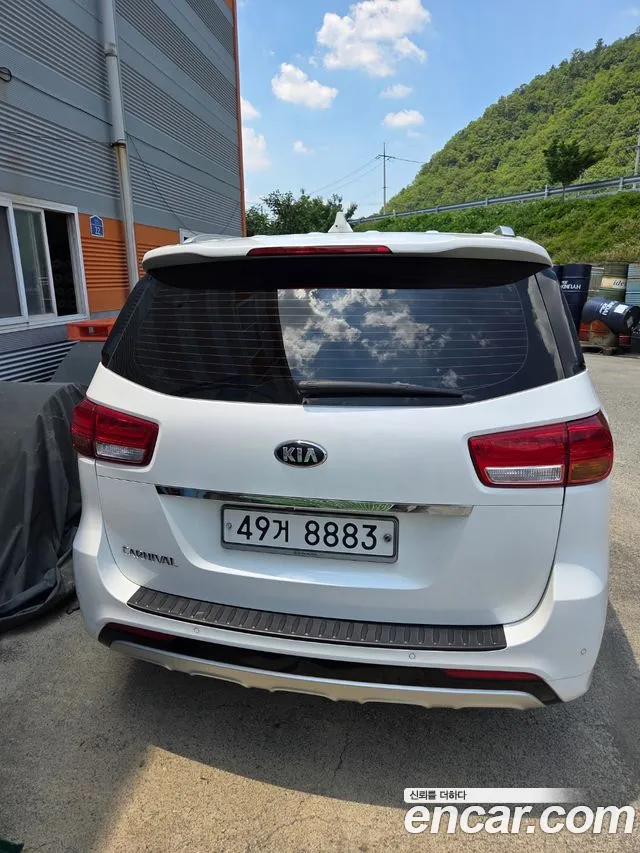 Kia All New Carnival 2018 Белый из Кореи, фото 5