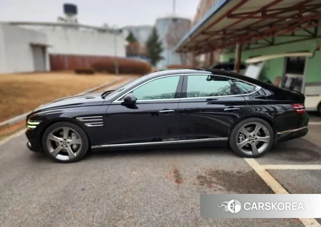 Genesis G80 (RG3) 2021 Черный из Кореи, фото 4