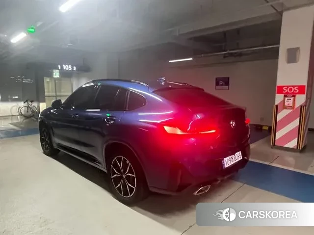 BMW X4 (G02) 2023 Синий из Кореи, фото 5