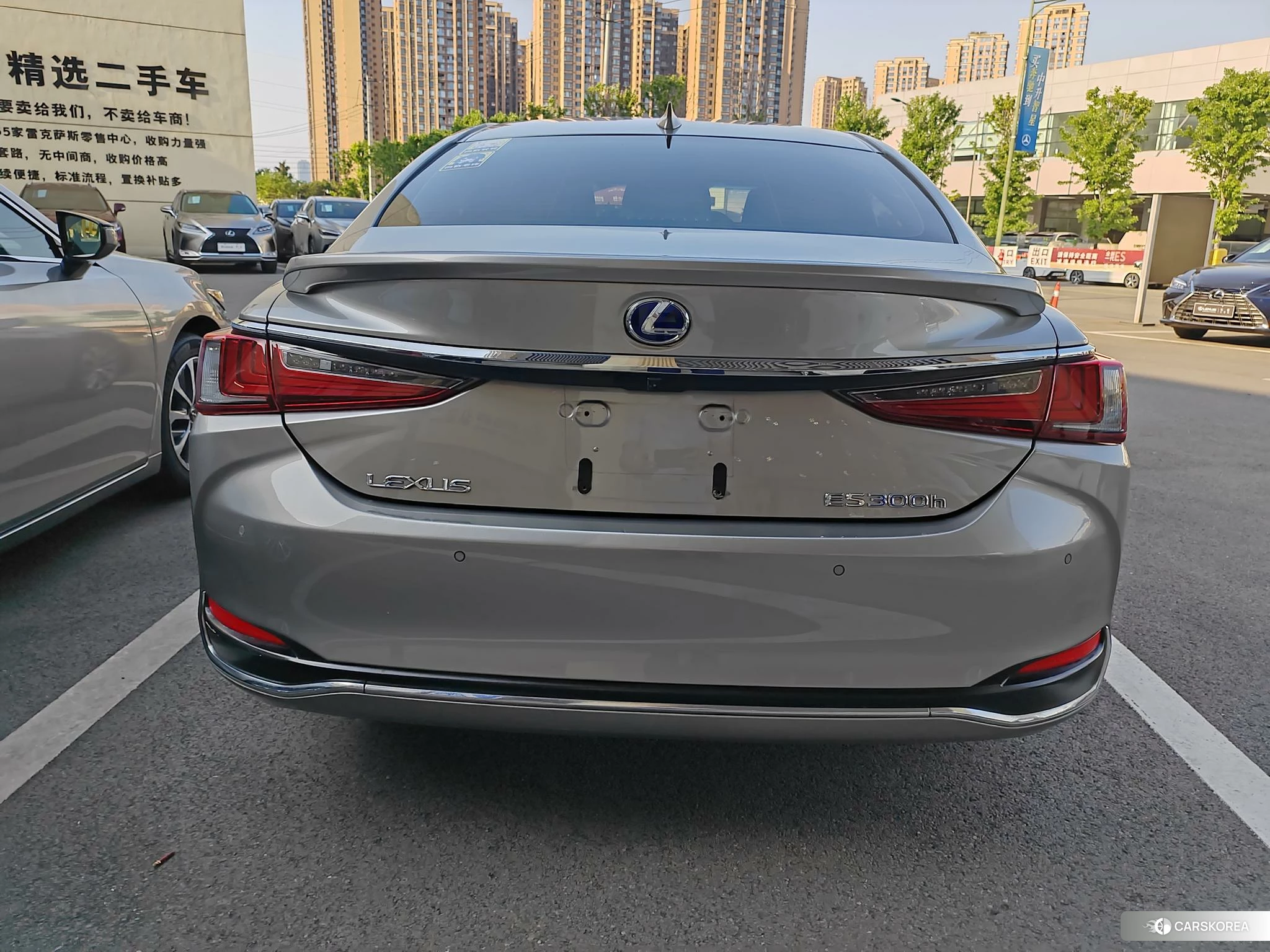 Lexus ES 2021 Серебристо-серый из Китая, фото 4