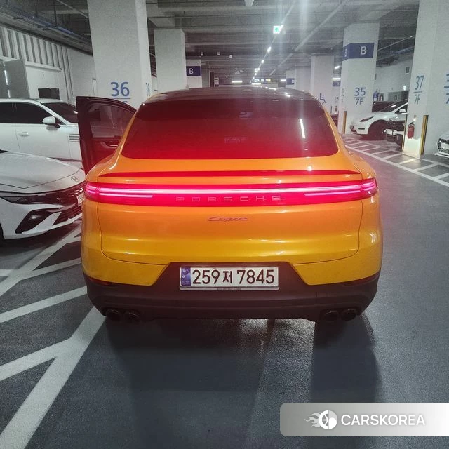 Porsche Cayenne (PO536) 2024 Желтый из Кореи, фото 4