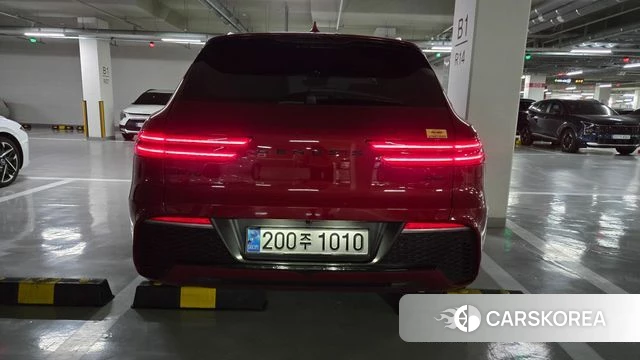 Genesis GV70 2021 Красный из Кореи, фото 4